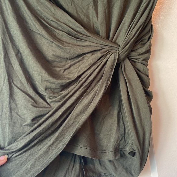 FREE WITH PURCHASE Knot Front Mini Skirt - Picture 5 of 6